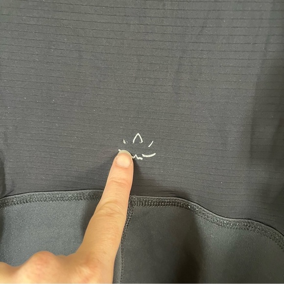 BEYOND THE BUMP x BEYOND YOGA Maternity Black Lace Leggings - Picture 9 of 12